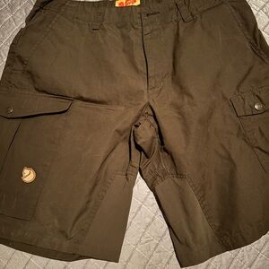 Fjall Raven G-1000 Men's Brown Cargo Shorts men’s 50